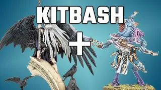 Kitbashing a Tzeentch Daemon Prince
