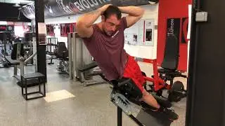 Obliques sur banc lombaires
