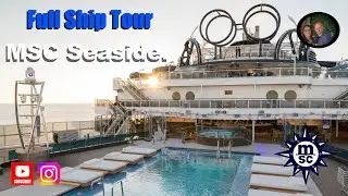 MSC Seaside full ship tour.