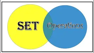 SET OPERATION Module 1 Part 3