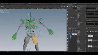 Houdini character сreation.KineFX.capture geo shapes