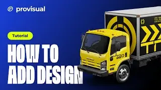 Truck Mockup | Save Your Time & Earn More Using 3D Mockups with Provisual.app