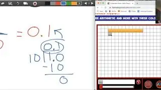 Dividing Fractions to Change Into Decimals