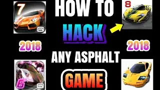Get Unlimited Money On any Asphalt Game | How To hack any Asphalt Game 2018