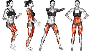 Intense Full Body Fat Burn (Walking Cardio Workout)
