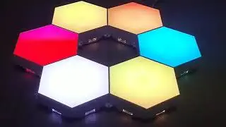 Usb Hexagonal Quantum Honeycomb Wall Lamp Smart Hexagon Light   Buy Quantum Light