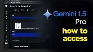 How To Access Google Gemini 1.5 Pro Early (Gemini 1.5 How To Access)