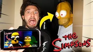 DONT WATCH THE SIMPSONS VIDEOS AT 3AM OR HOMER SIMPSON WILL APPEAR! | HOMER SIMPSON CAME TO MY HOUSE