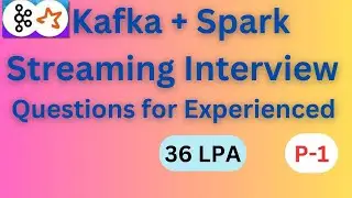 Kafka & Data pipelines: Interview Scenarios Interview Questions | Data Engineer | P1