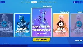 EVERY Player That QUALIFIED For Throwback Cup - Fortnite Battle Royale