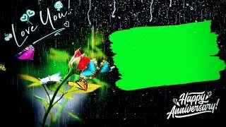 Anniversary template effect video//Happy anniversary template effects background
