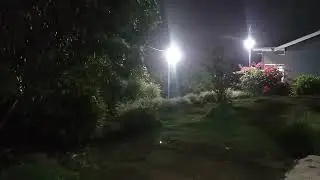 suasana malam di desa bikin betah
