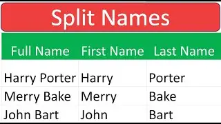 Split Texts to Multiple Columns