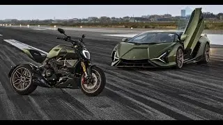 Introducing the new Ducati Diavel 1260 Lamborghini