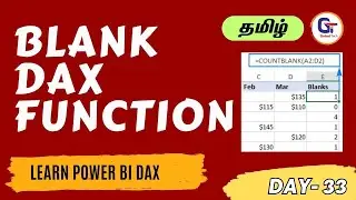 BLANK DAX Function in Power BI - Learning Power Bi 2023 
