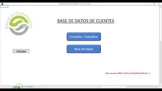 BASE DE DATOS DE CLIENTES CCL V3