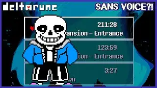 Hear Sans voice when loading a broken room? - Deltarune Chapter 2