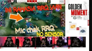BEGINI TERNYATA RAHASIA KEMENANGAN RRQ | MIC CHEK RRQ