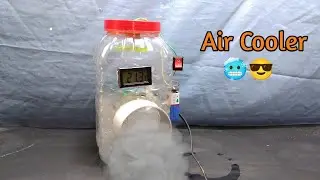How to Make Air Cooler at Home, Easy Science Project at Home