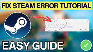 STEAM How To Fix Sorry Something Went Wrong For Solutions Please Visit Error (EASY FIX) 2026