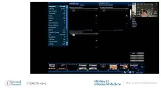 How to use quad screen on Mindray Z60