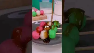 These Japanese DANGO treats are a culinary adventure!