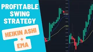 100% Effective Swing Trading Strategy | Heikin Ashi | EMA