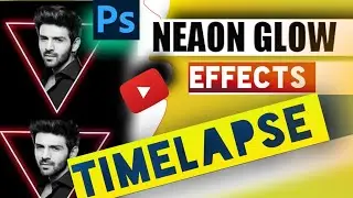 #timelapse | neaon effects | नियॉन इफेक्ट कैसे करें? | satisfying timelapse #video