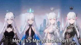 Meryl and Meryl:Ironheart comparison  Tower of Fantasy CN 4.3