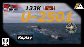 U-2501 - designed to stay most of the time underwater | German Tier X submarine | World of Warships