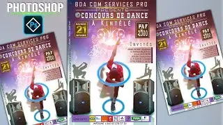 COMMENT FAIRE UNE AFFICHE SUR PHOTOSHOP.