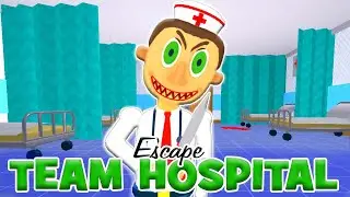 [🏥NEW] КОМАНДНЫЙ ПОБЕГ ИЗ БОЛЬНИЦЫ TEAM HOSPITAL ESCAPE TEAMWORK OBBY! Roblox