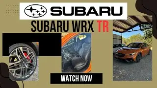 Subaru WRX TR 2024 BRAND NEW!!! First one in Central TEXAS ! #trending #subaruwrx