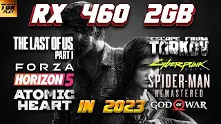 RX 460 2GB Тест в играх в 2023. Дешевая игровая видеокарта