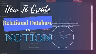 How to Create Relational Database in Notion (For Example Link Books to Book Quotes)