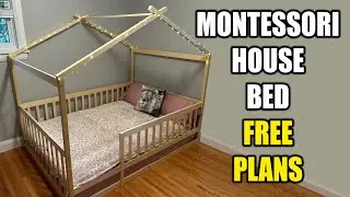 How to Make a Montessori Bed - Free Plans!