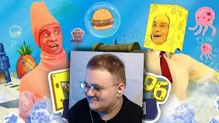 Губка Боб. ПАРОДИЯ [SpongeBob] | РЕАКЦИЯ НА OneTwo