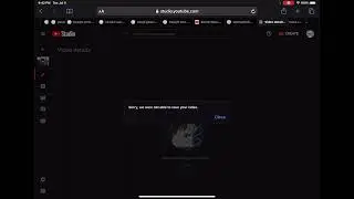Sorry, we were not able to save your video.