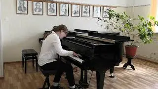 "В монастыре"  А. Бородин