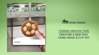 Foodini Creator Tour - Part 2 - Creating a new dish using an image and clip art