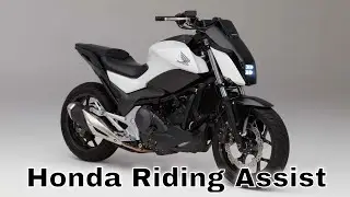 Honda Riding Assist / Self Balancing Motorcycle / HONDA