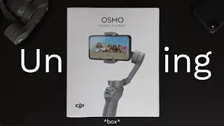 DJI Osmo Mobile 3 Combo Unboxing
