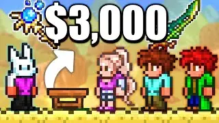 Terraria $3,000 Race, But Every Recipe is Randomized...