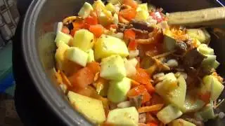 ОВОЩНОЕ РАГУ С ТУШЕНКОЙ ИЗ ГОВЯДИНЫ / VEGETABLE STEW WITH STEW BEEF