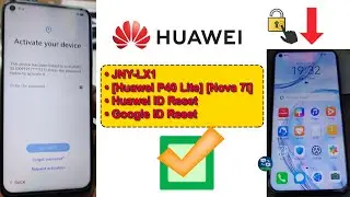 Huawei (JNY LX1) Honor 40lite Huawei ID Remove (reset) | Nova 7i Huawei ID & FRP Unlock