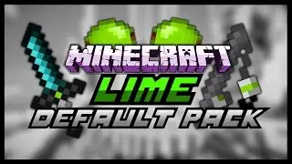 Minecraft: Lime Default Edit PVP Resource Pack (1.8+)