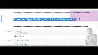 Type Casting of data Type in Python | What is Type Casting | 