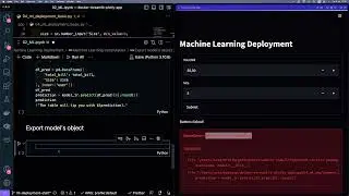 Machine Learning Model: From the Python Notebook to Streamlit Web Application