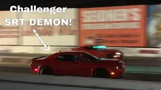 New OWNER Takes 18' Dodge Demon to Drag Strip!!!
