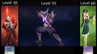 Genshin Impact(𝗔𝗥𝟰𝟱, 𝗪𝗟𝟱): 𝟮𝘃𝘀𝟭 Demo - 𝗔𝗿𝗹𝗲𝗰𝗰𝗵𝗶𝗻𝗼 (Lvl 70) + 𝗘𝗺𝗶𝗹𝗶𝗲 (Lvl 60) vs 𝗠𝗮𝘀𝗮𝗻𝗼𝗿𝗶 (Lvl 75)